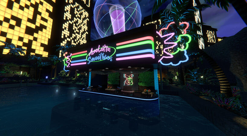 The smoothie bar of our world, Deep Dreams.