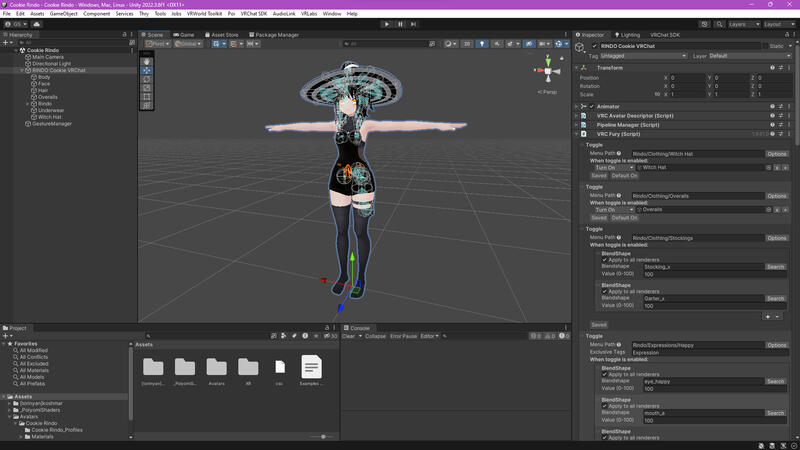 A view of my customized avatar that I have setup with third-party tools.