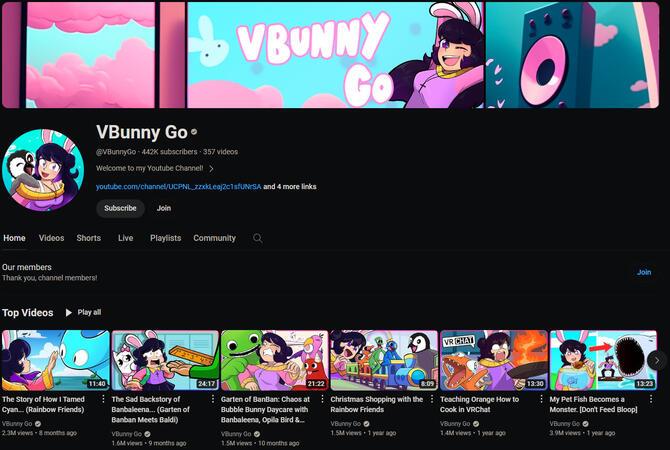 The YouTube channel of VBunny Go LLC.