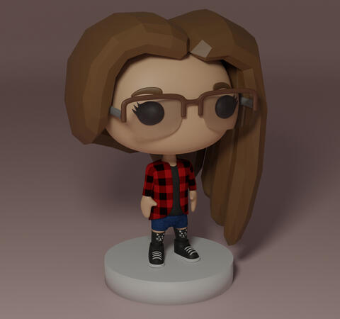 A small figurine of an old friend I know.